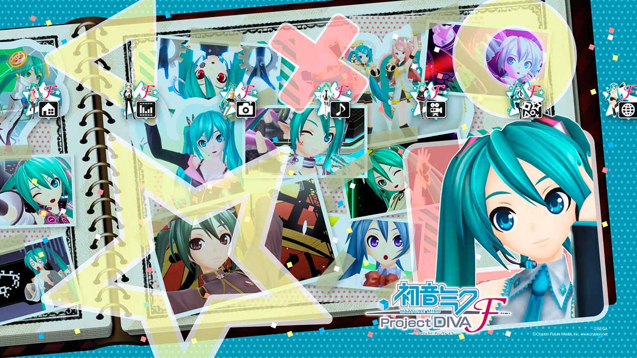 初音ミク Project Diva F カスタムテーマの壁紙作っちゃいました 週刊ディーヴァ ステーション セガ