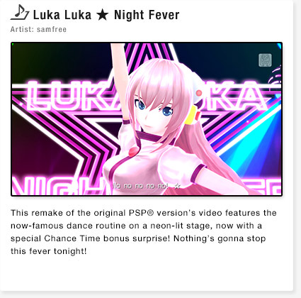 Luka Luka ★ Night Fever　Artist: samfree