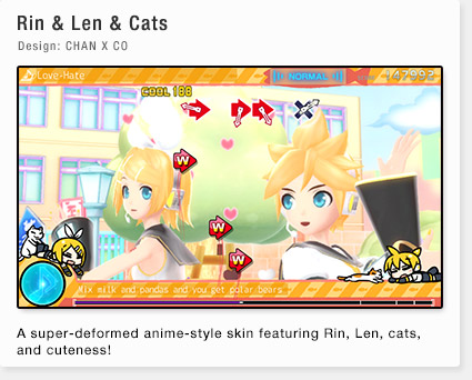 Rin & Len & Cats