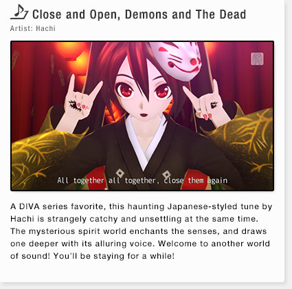 Close and Open, Demons and The Dead Artist: Hachi